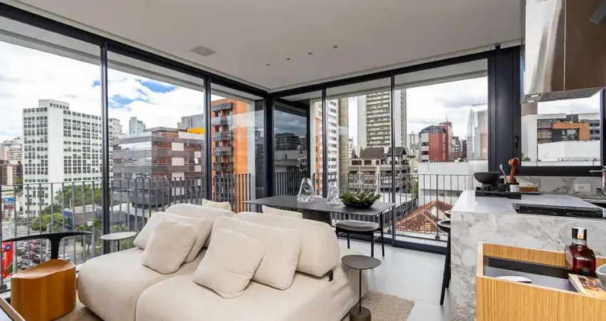 Apartamento decorado à venda – vaz batel 78 m - 2 dorm 1 suíte batel curitiba