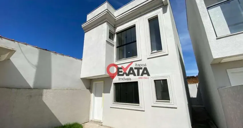 Sobrado com 2 dormitórios à venda, 84 m² por R$ 436.000,00 - Volta Ao Mundo I - Itapoá/SC