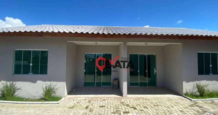 Casa com 2 dormitórios à venda, 54 m² por R$ 249.900,00 - Jardim Perola do Atlântico - Itapoá/SC