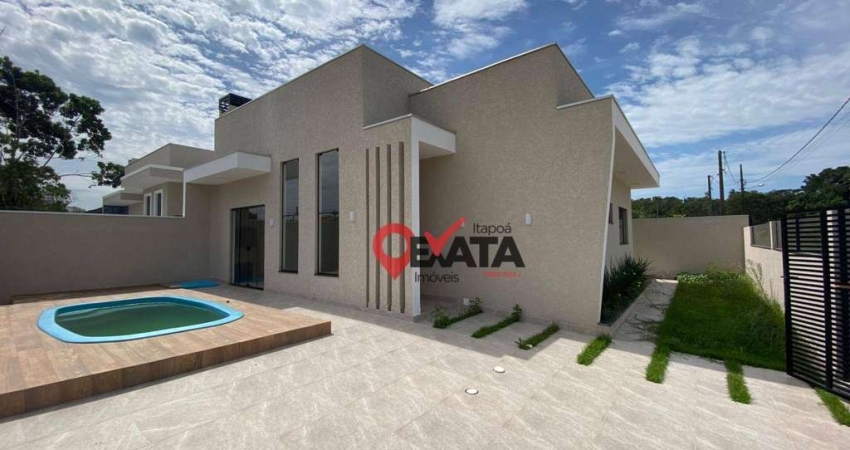 Casa com 3 dormitórios à venda, 88 m² por R$ 500.000,00 - Mariluz - Itapoá/SC