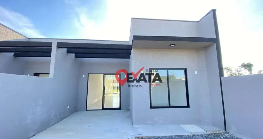 Casa com 3 dormitórios à venda, 89 m² por r$ 399.000,00 - praia dos veleiros - itapoá/sc