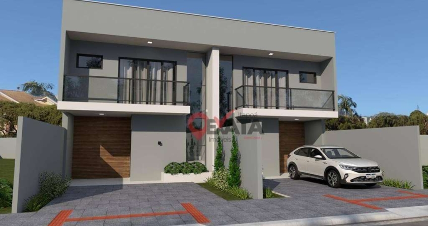 Sobrado com 3 dormitórios à venda, 119 m² por R$ 750.000,00 - Uirapuru - Itapoá/SC