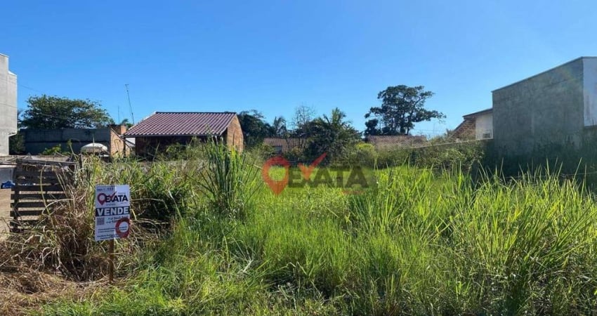 TERRENO DE 384M² A 700M DO MAR – R$ 174.000,00 – BALNEÁRIO PRAIA DAS PALMEIRAS / ITAPOÁ-SC