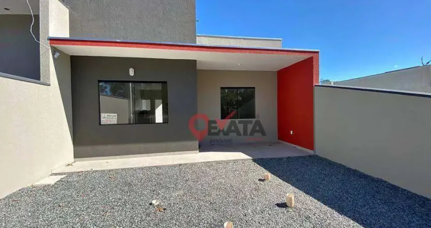 Casa com 2 dormitórios à venda, 52 m² por r$ 263.000,00 - são jose - itapoá/sc