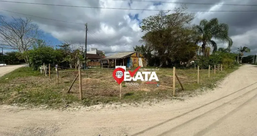 Terreno à venda, 336 m² por r$ 190.000,00 - praia do imperador - itapoá/sc