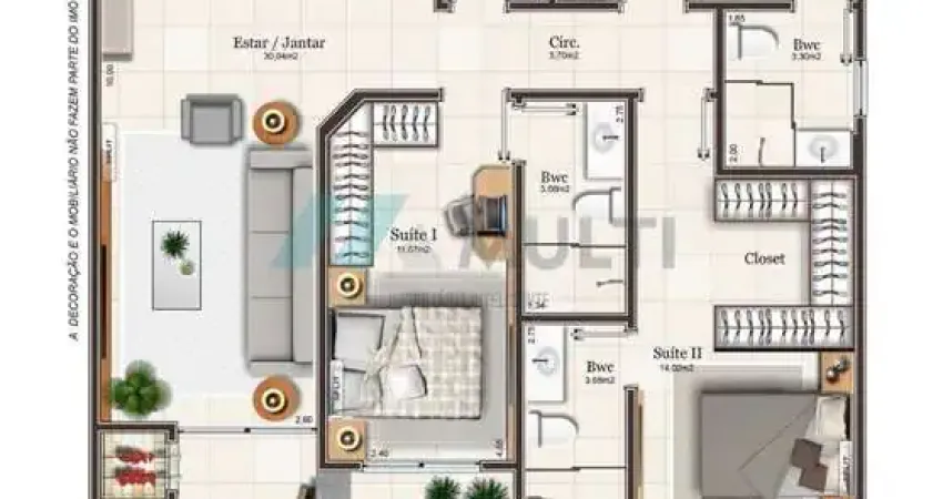 Apartamento com 3 quartos à venda na Avenida Salvador Di Bernardi, 855, Campinas, São José