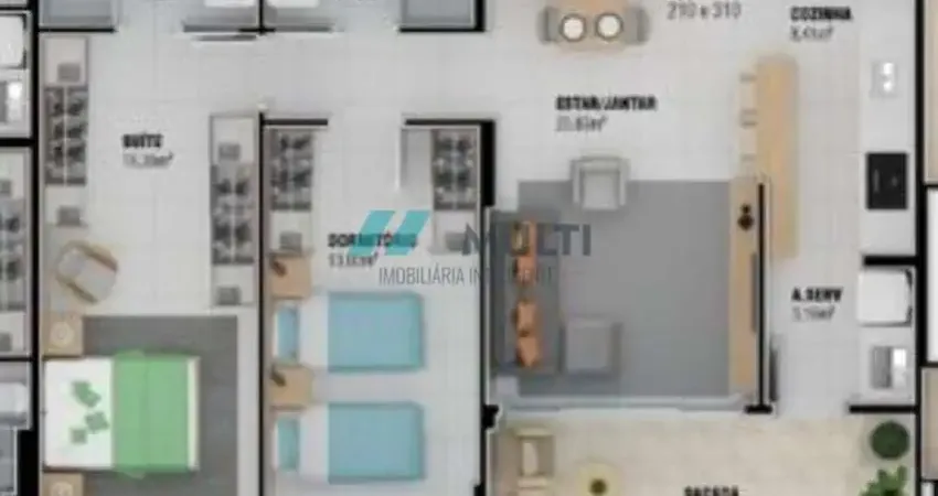 Apartamento com 2 quartos à venda na Servidão Natalicia Pereira, 100, João Paulo, Florianópolis