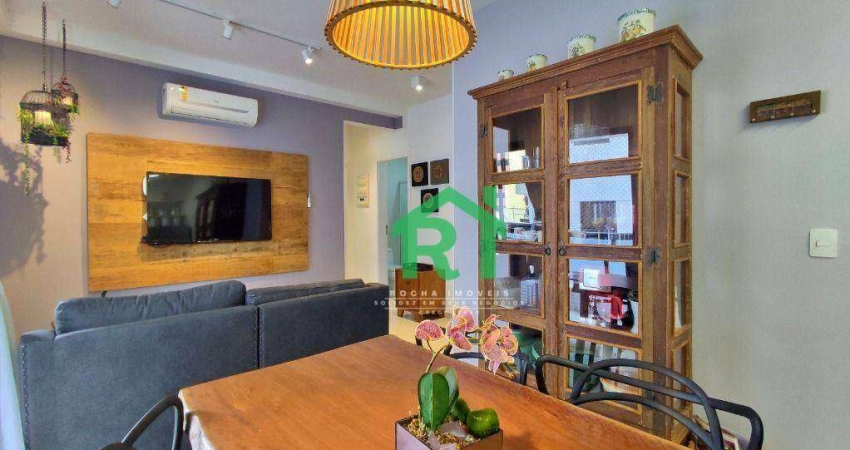 Apartamento à venda na Praia das Pitangueiras I Rocha Imóveis Guarujá.
