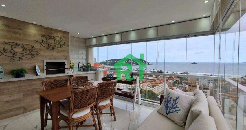 Apartamento com 2 dormitórios à venda, 70 m² por R$ 800.000,00 - Enseada - Guarujá/SP
