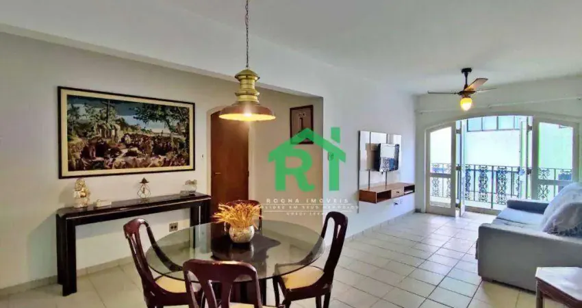 Apartamento Quadra Mar, 3 Dormitórios (1 Suíte), 1 Vaga, Tombo, Guarujá/SP