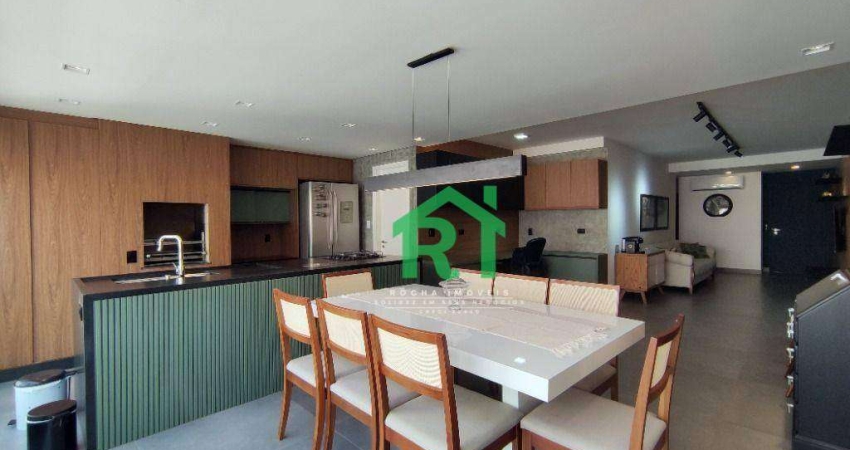 Apartamento com 3 dormitórios à venda, 120 m² por R$ 950.000,00 - Pitangueiras - Guarujá/SP