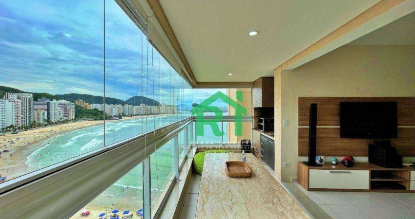 Apartamento à venda, 110 m² por R$ 1.350.000,00 - Jardim Astúrias - Guarujá/SP