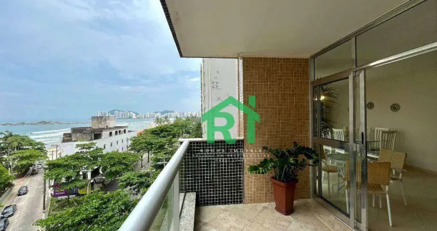 Apartamento Beira Mar, 3 Dormitórios (1 Suíte), 1 Vaga, Lazer, Pitangueiras, Guarujá/SP