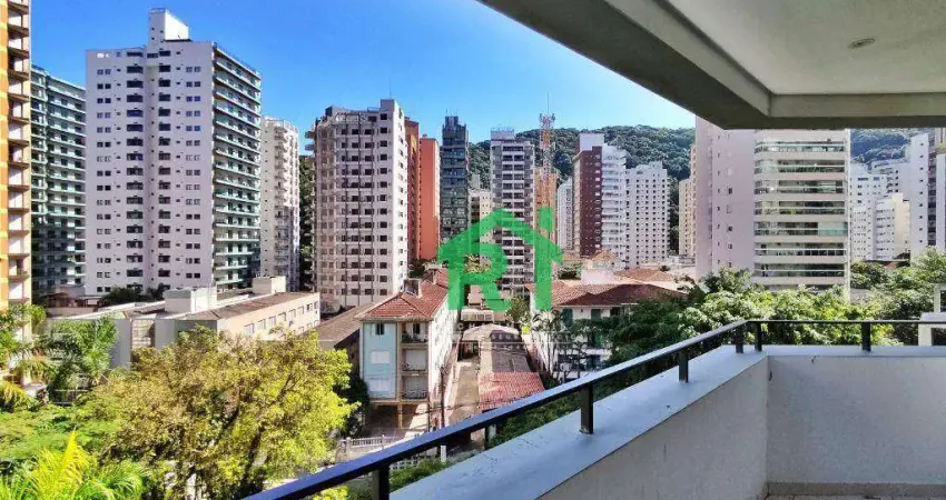 Apartamento com sacada, 3 dormitórios (3 suítes), 2 vagas, pitangueiras, guarujá/sp