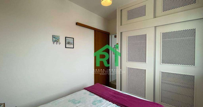Apartamento Beira Mar, Vista para o Mar, 3 Dormitórios, 3 Suítes, 2 Vagas, Tombo, Guarujá/SP