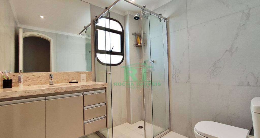 Apartamento Frente Mar, 3 Dormitórios (1 Suíte), 2 Vagas, Jardim Astúrias, Guarujá/SP