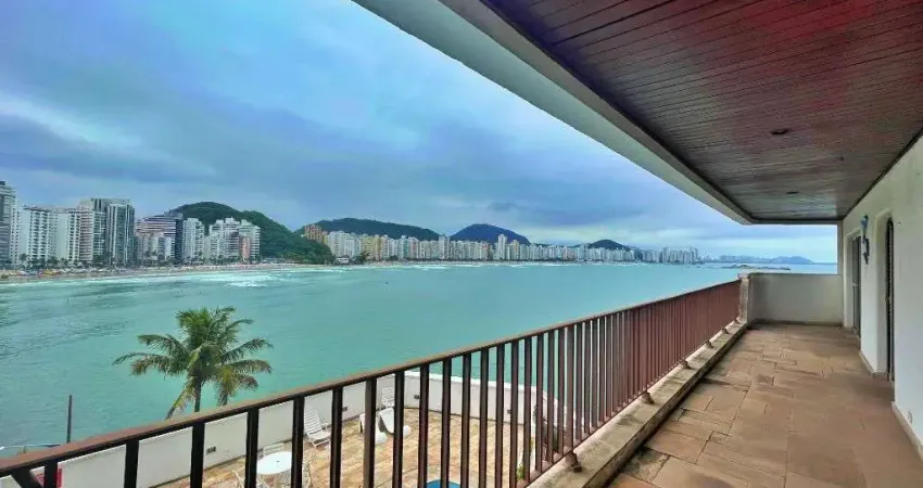Apartamento  FRENTE MAR, 3 dormitórios (1 suíte), 2 vagas, Lazer, Jardim Astúrias - Guarujá/SP
