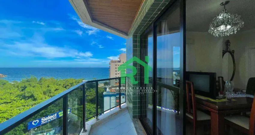 Apartamento à venda na Praia do Tombo I Rocha Imóveis Guarujá.