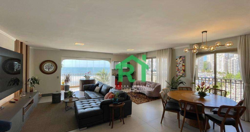 Apartamento Frente Mar, 3 Dormitórios (3 Suítes), 2 Vagas, Área de Lazer, Jardim Astúrias, Guarujá/SP