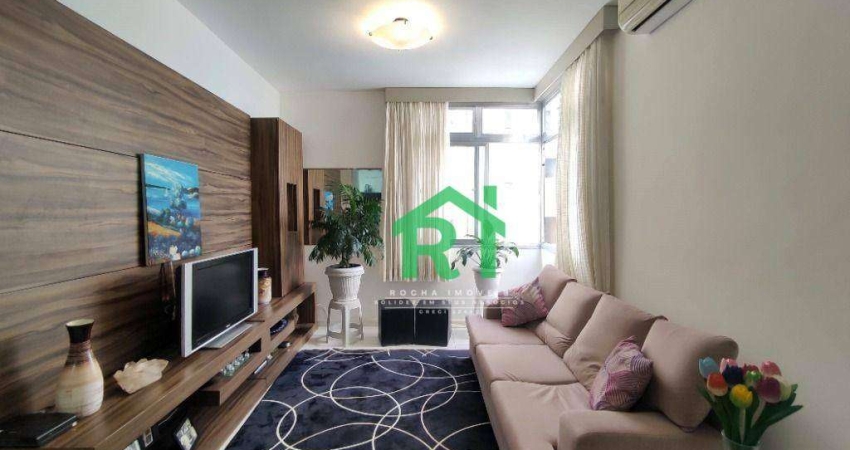 Apartamento com 3 dormitórios à venda, 125 m² por R$ 720.000,00 - Jardim Astúrias - Guarujá/SP
