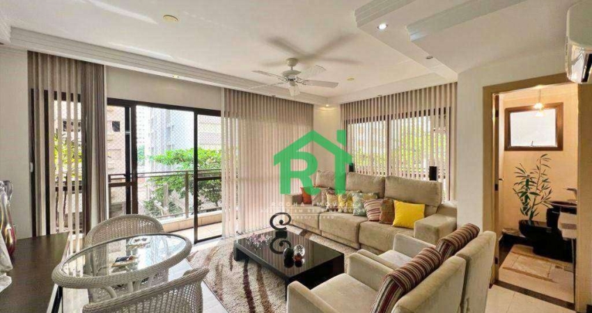 Apartamento Beira Mar, Reformado, 3 Dormitórios (1 Suíte), 4 Banheiros, 2 Vagas de Garagem, Pitangueiras, Guarujá/SP