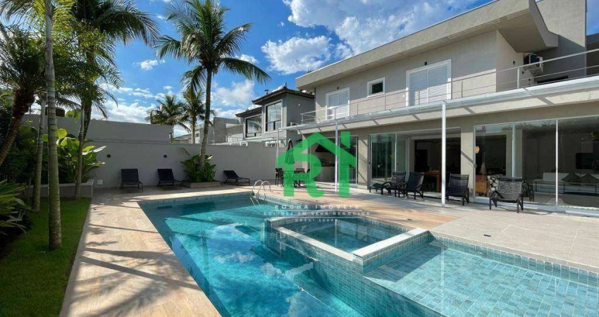 Casa com 6 dormitórios à venda, 400 m² por R$ 3.900.000,00 - Acapulco - Guarujá/SP
