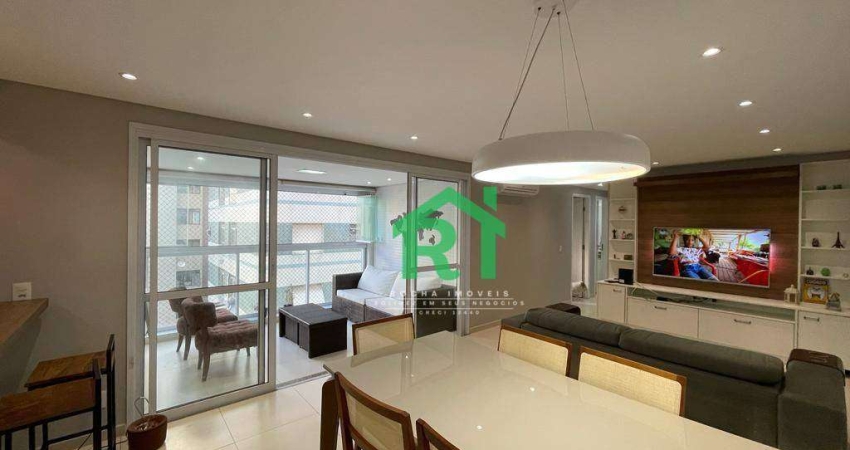 Apartamento com 2 dormitórios à venda, 84 m² por R$ 850.000,00 - Pitangueiras - Guarujá/SP