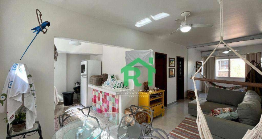 Apartamento com 1 dormitório à venda, 54 m² por R$ 300.000,00 - Jardim Astúrias - Guarujá/SP