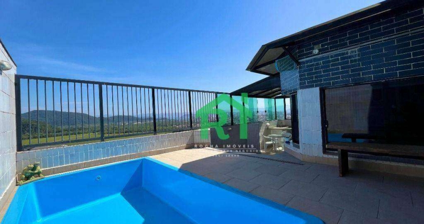 Cobertura com 3 quartos (1 suíte), 2 vagas e lazer - Jardim Astúrias, Guarujá | Rocha Imóveis Guarujá