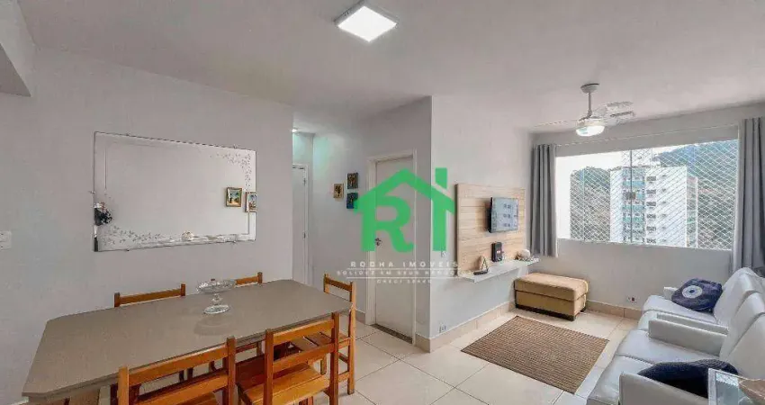 Apartamento com 2 dormitórios, Beira Mar, Pitangueiras, Guarujá/SP