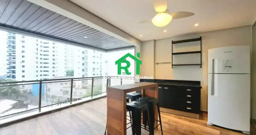 Apartamento para alugar em praia das pitangueiras, guarujá/sp, 4 suítes, lazer, 2 vagas