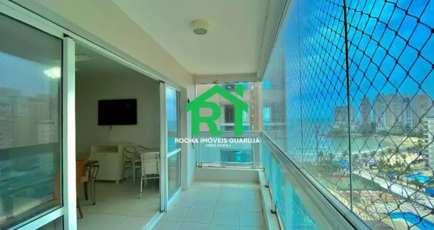 Apartamento para alugar em praia das astúrias, guarujá/sp, 2 dormitórios, lazer, 2 vagas
