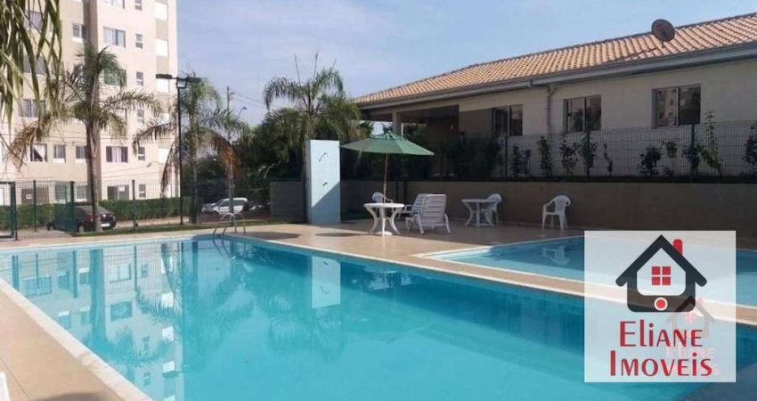 Apartamento com 2 dormitórios à venda, 47 m² por R$ 200.000,00 - Parque Yolanda (Nova Veneza) - Sumaré/SP