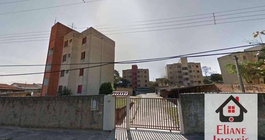 Apartamento com 2 dormitórios à venda, 52 m² por R$ 145.000,00 - Conjunto Habitacional Parque Itajaí - Campinas/SP