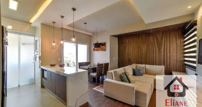 Apartamento com 3 dormitórios à venda, 83 m² por R$ 840.000,00 - Parque Industrial - Campinas/SP