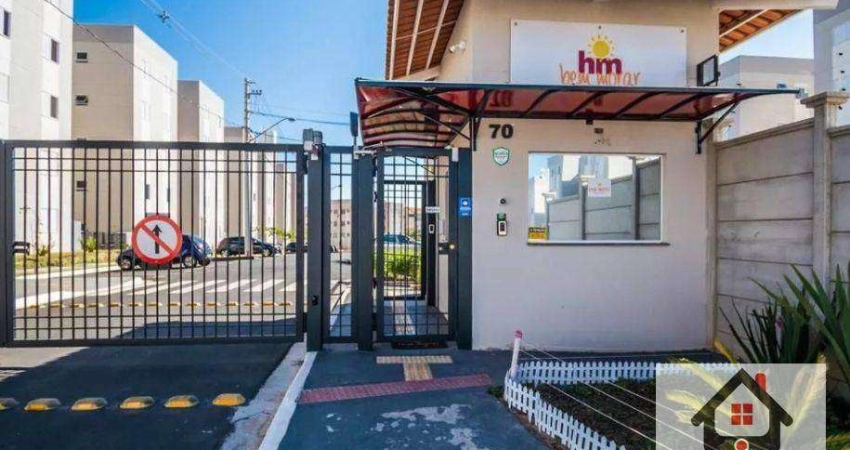 Apartamento com 2 dormitórios à venda, 43 m² por R$ 210.000 - Moradas do Valle - Campinas/São Paulo