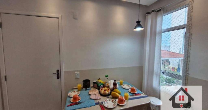 Apartamento com 2 dormitórios à venda, 42 m² por R$ 220.000,00 - Fazenda Lagoa - Campinas/SP