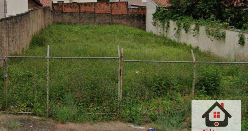 Terreno à venda, 250 m² por R$ 300.000,00 - Jardim Anton Von Zuben - Campinas/SP