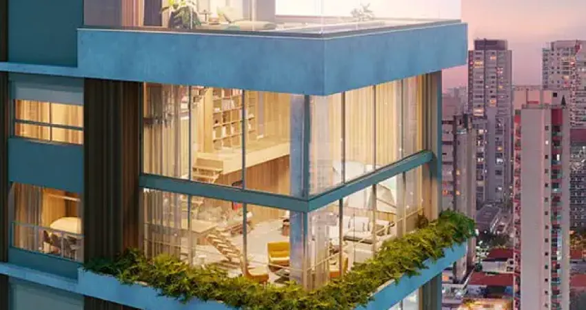 Cobertura triplex de 438 m² á venda no jardim paulista; são 4 suítes e 4 vagas de garagem na alameda lorena