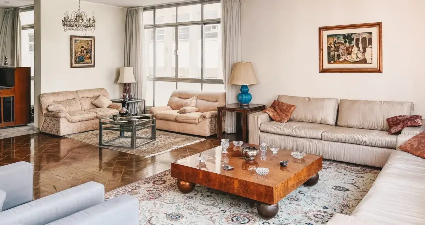 Ótimo apartamento vintage à venda no paraíso com 267m² sendo 3 quartos e 2 vagas