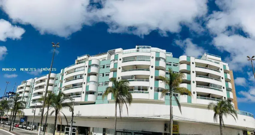 Cobertura para venda em cabo frio, centro, 3 dormitórios, 1 suíte, 3 banheiros, 2 vagas