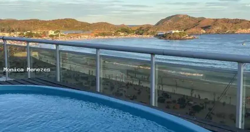 Cobertura para venda em cabo frio, praia do forte, 6 dormitórios, 5 suítes, 8 banheiros, 4 vagas