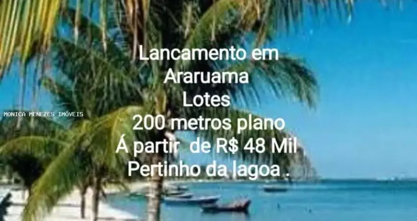 Terreno à venda na Avenida dos Pescadores, 9, Paracatu, Araruama