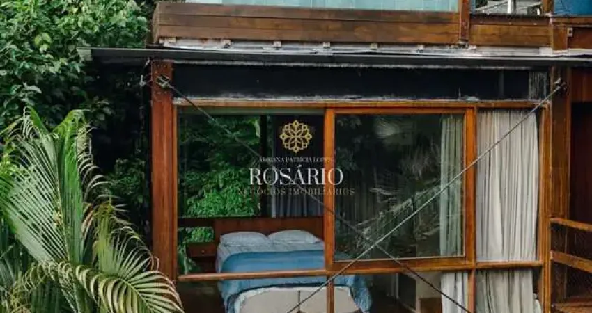 Casa espetacular com vista ao mar na praia do felix em meio a natureza