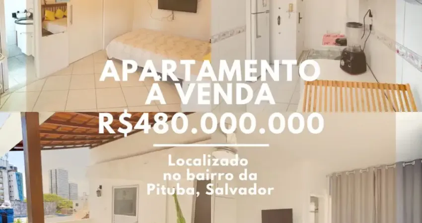 Apartamento confortável e  pronto pra morar na Pituba!