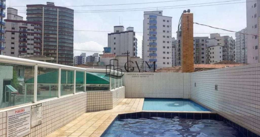 Apartamento com 1 dorm, Ocian, Praia Grande -