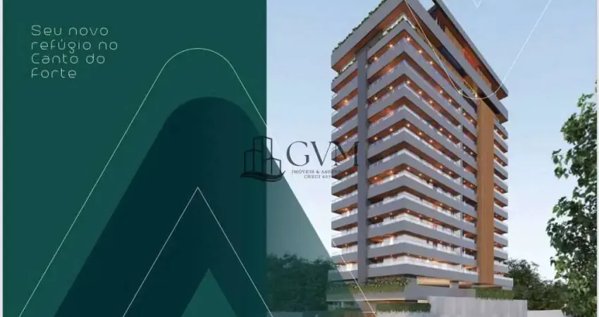 Apartamento com 2 quartos à venda na Rua Gen.Otelo Rodrigues Franco, 363, Canto do Forte, Praia Grande