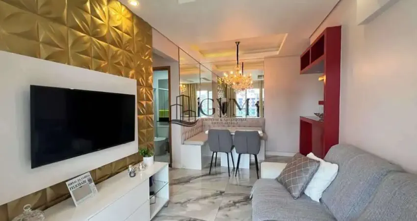 Apartamento mobiliado com 2 quartos á venda na Guilhermina em Praia Grande