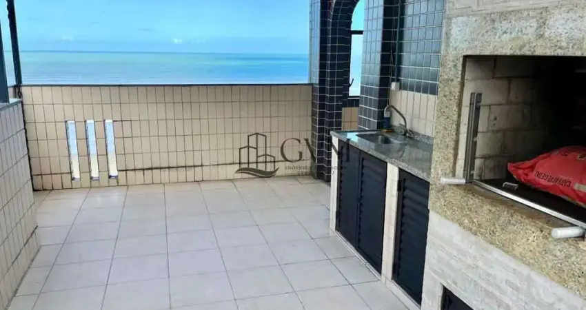 Cobertura frente ao mar com 3 quartos á venda na Guilhermina em Praia Grande