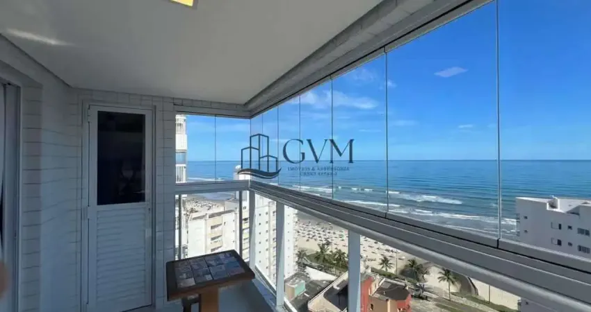 Apartamento com 1 quarto vista mar á venda no Caiçara em Praia Grande